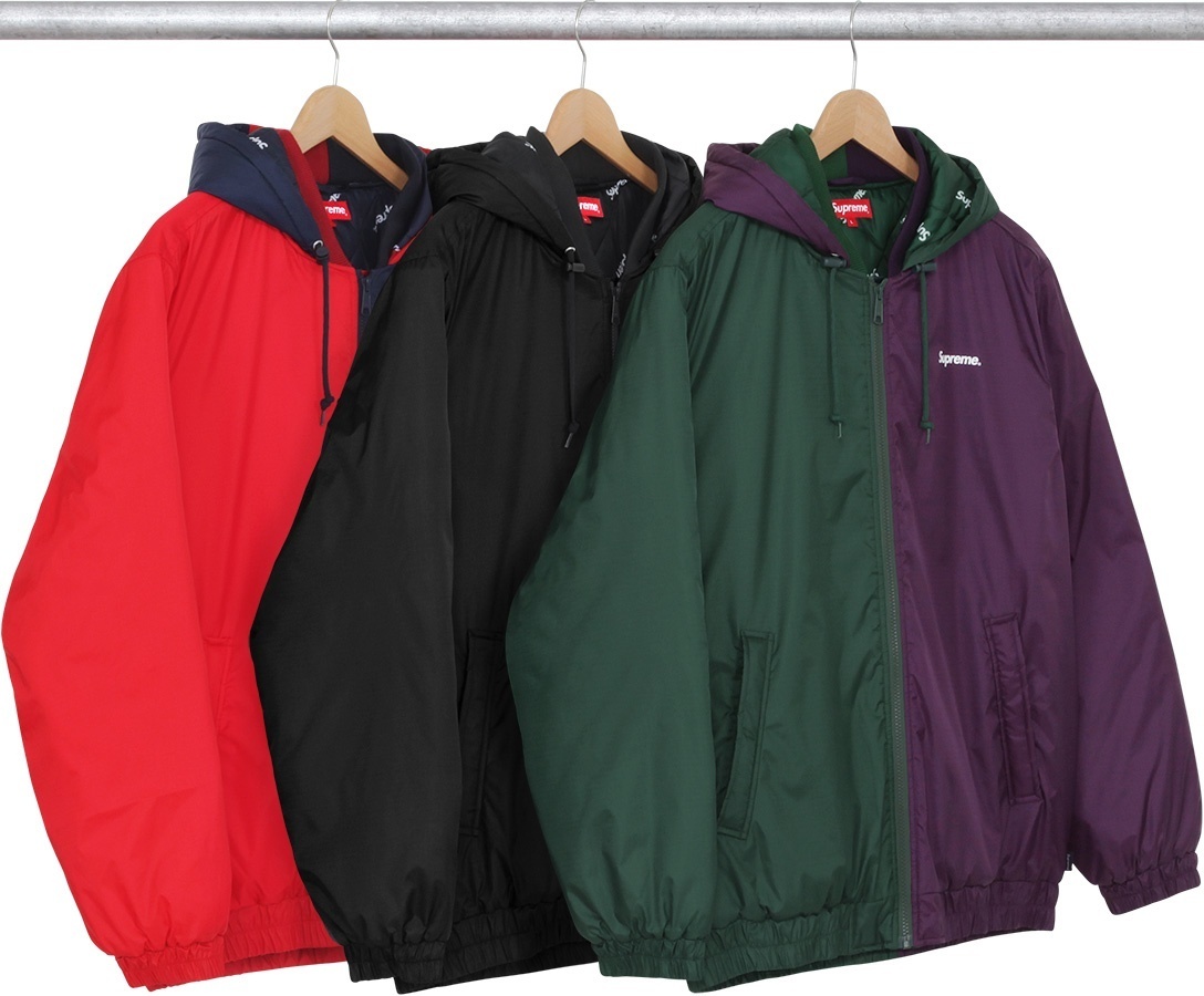 2-Tone Hooded Sideline Jacket